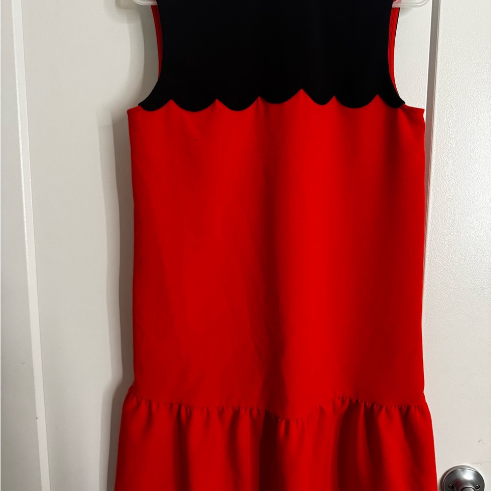 Victoria Beckham for Target Red and Black Womens Dress